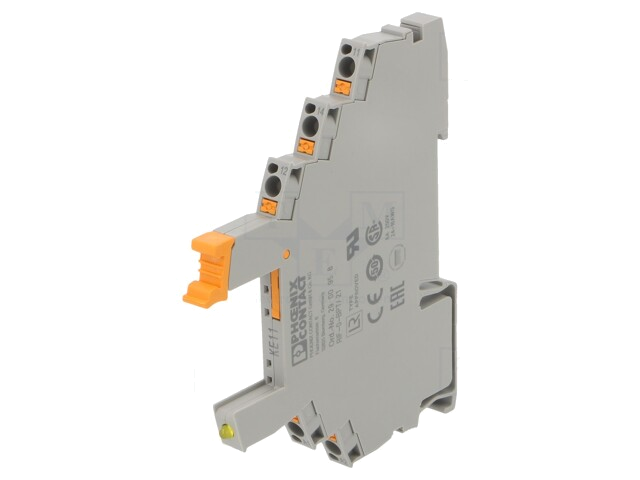 Socket; PIN: 5; REL-MR- 24DC/21,REL-MR-24DC/2121AU; op DIN-rail Socket; PIN: 5; REL-MR- 24DC/21,REL-MR-24DC/2121AU; op DIN-rail